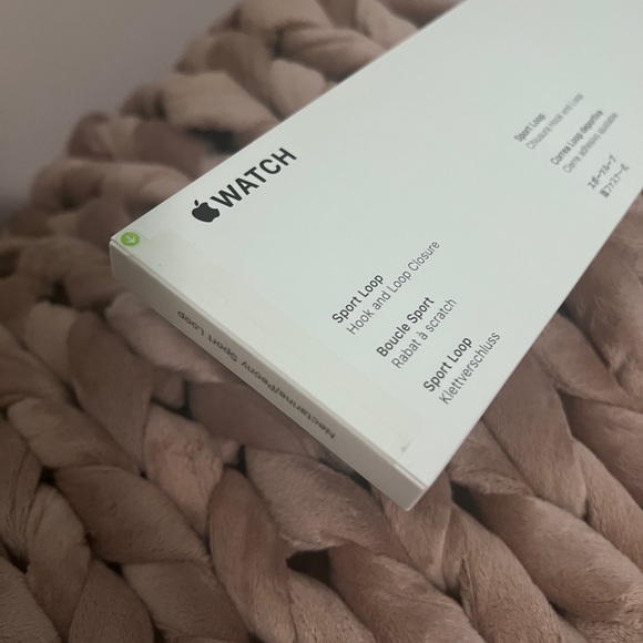 New! Factory seal intact! Apple Watch Band - Sport Loop (41mm) - Nectarine/Peony - Picture 3 of 4